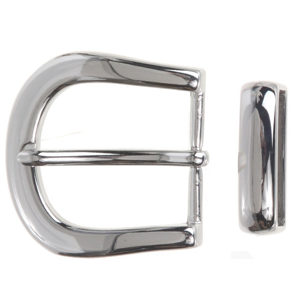 1357 1 1/4" 32 mm Nickel Free Single Prong Horseshoe Belt Buckle Set